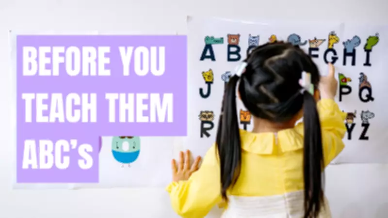 4 Essential Skills Every Child Needs Before Learning ABCs, Says Psychiatrist