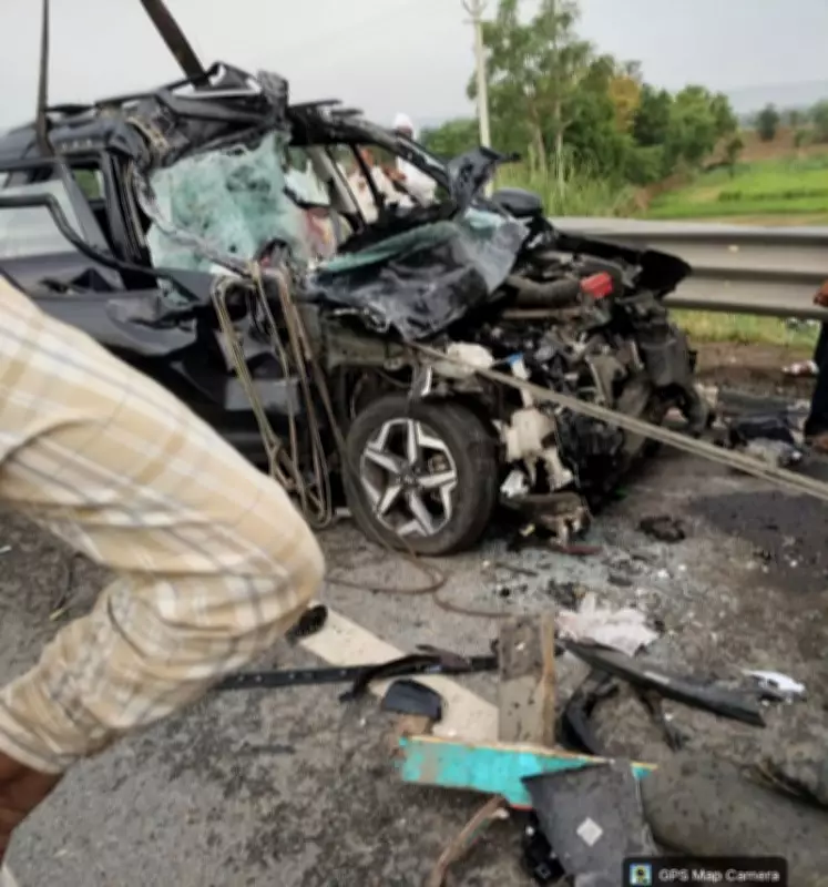 4 killed, 2 injured in road accident on Delhi-Mumbai-Vadodara Expressway in Nuh