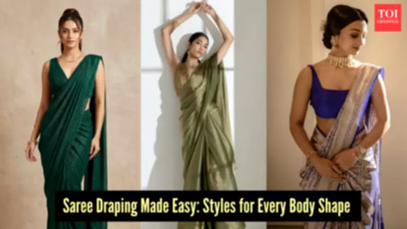 5 Flattering Saree Styles for Every Body Type: The Ultimate Guide
