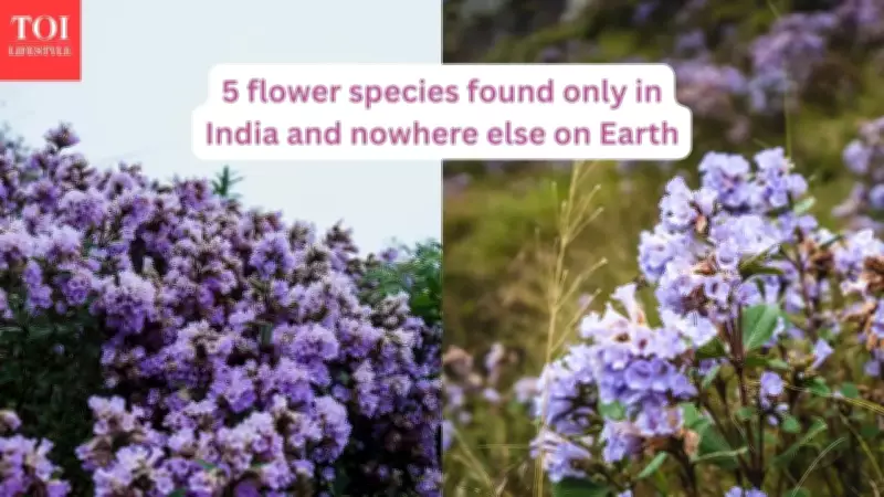 5 Stunning Flowers Found Only in India's Unique Ecosystems
