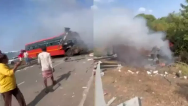 7 killed, 40 injured in head-on bus collision in Surat