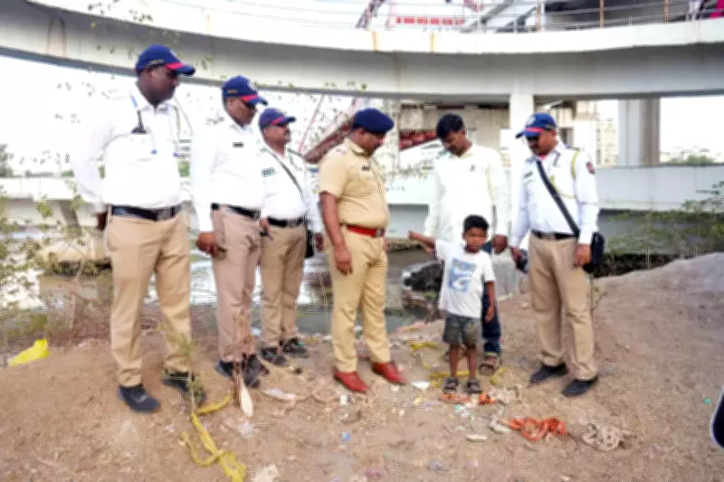 7-Year-Old Boy's Quick Thinking Saves 30-Year-Old from Drowning in Kalwa Creek