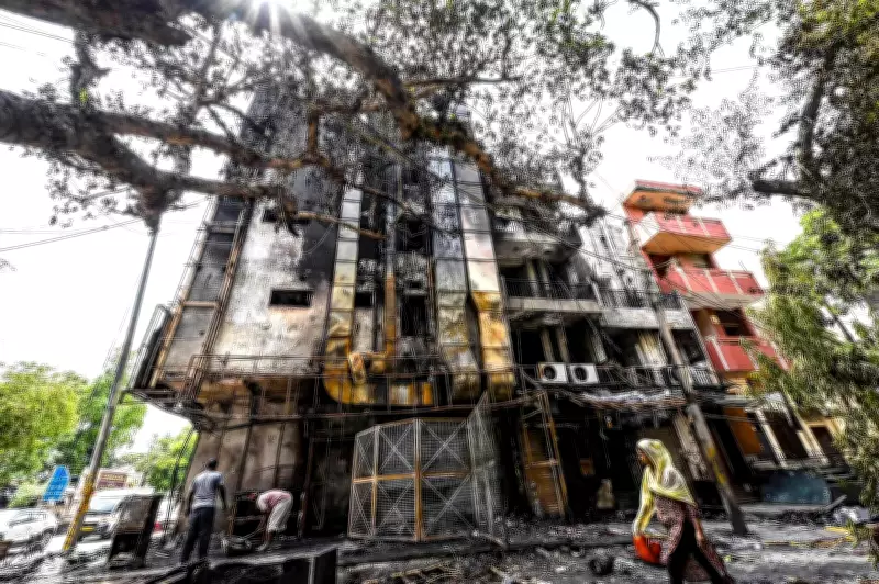 70-Year-Old Woman Rescued After Fire Breaks Out in Delhi Restaurant