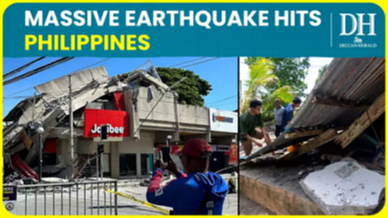 7.8 Magnitude Earthquake Strikes Philippines, Triggering Tsunami Alerts