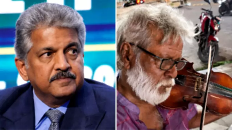 80-Year-Old Kolkata Violinist Gets Anand Mahindra Support After Viral Video