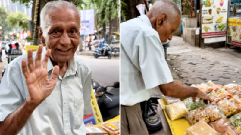 82-Year-Old Mumbai Man Earns Rs 300 Daily Selling Homemade Snacks, Internet Mobilizes Help