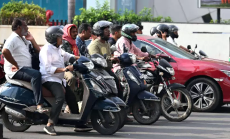 88% of two-wheeler riders in Vijayawada now wear helmets: Traffic police