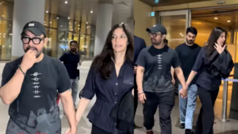 Aamir Khan and Gauri Spratt Make First Public Appearance Amid Wedding Buzz