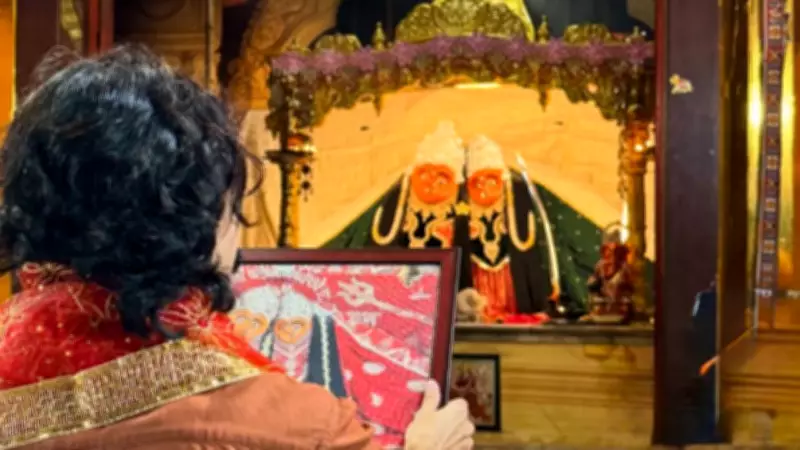 Aditya Gadhvi Visits Ambaji Temple After Grammy Nod for 'Albeli Matwali Maiya'
