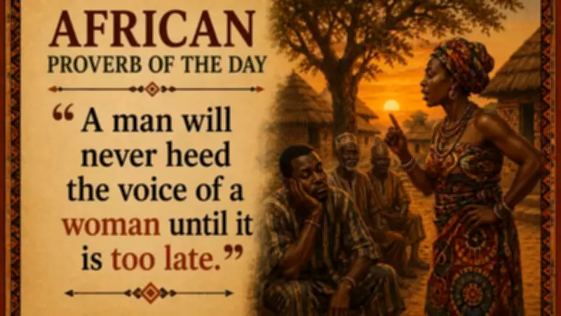 African Proverb on Ignoring Advice: A Timeless Warning