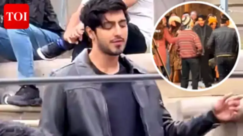 Ahaan Panday and Sharvari Shoot Romantic Song in UK for Ali Abbas Zafar's Film