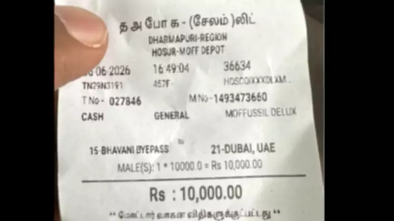 AI-Generated Dubai Bus Ticket Hoax Goes Viral in Tamil Nadu
