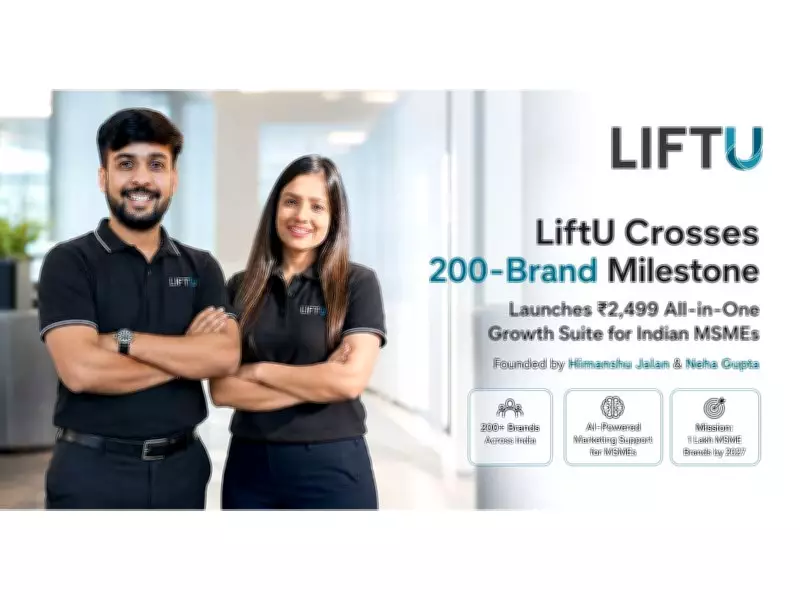AI Marketing Platform LiftU Hits 200-Brand Mark, Launches ₹2,499 Growth Suite for MSMEs