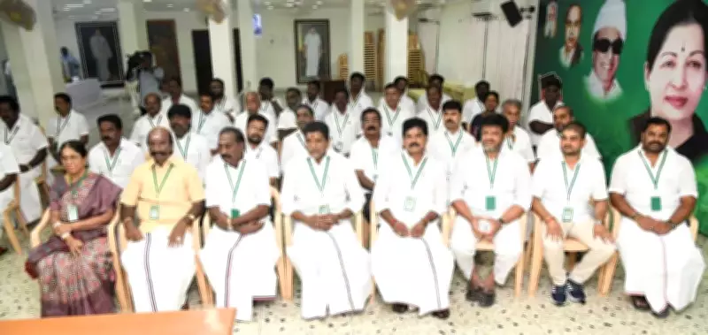 AIADMK Chief Palaniswami Reviews Poll Defeat Amid Exodus to TVK