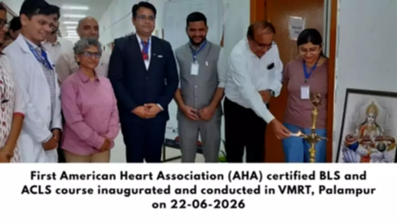 AIIMS Jodhpur leads AHA-certified life-support training at VMI Palampur