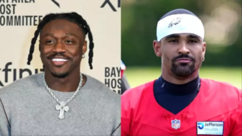 AJ Brown-Jalen Hurts Feud Sparks Wild Speculative Theory Involving Wives