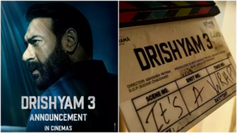 Ajay Devgn's Drishyam 3 Wraps Shooting, Director Shares Exciting Update
