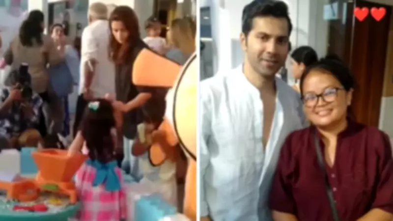 Alia Bhatt Attends Varun Dhawan's Daughter Lara's Birthday Bash with Raha; Fans Rejoice Over Varia Reunion