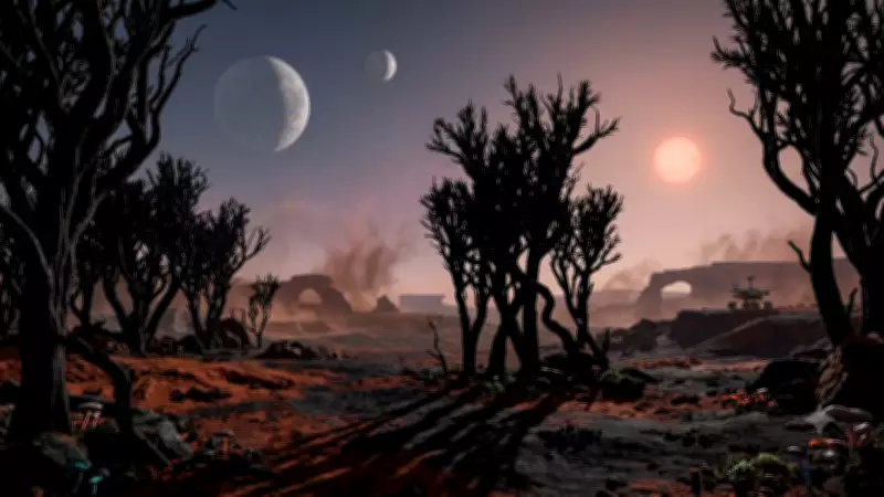 Alien Plants Under Twin Suns Could Be Black, Not Green, Study Finds