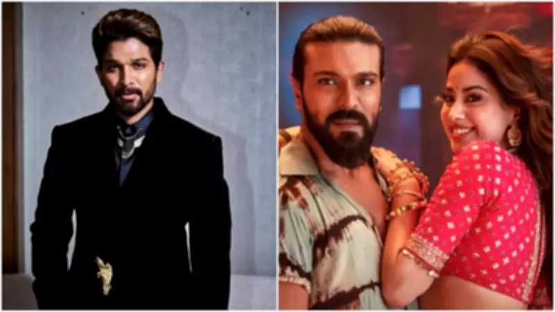Allu Arjun praises brother Ram Charan's Peddi amid Janhvi Kapoor backlash