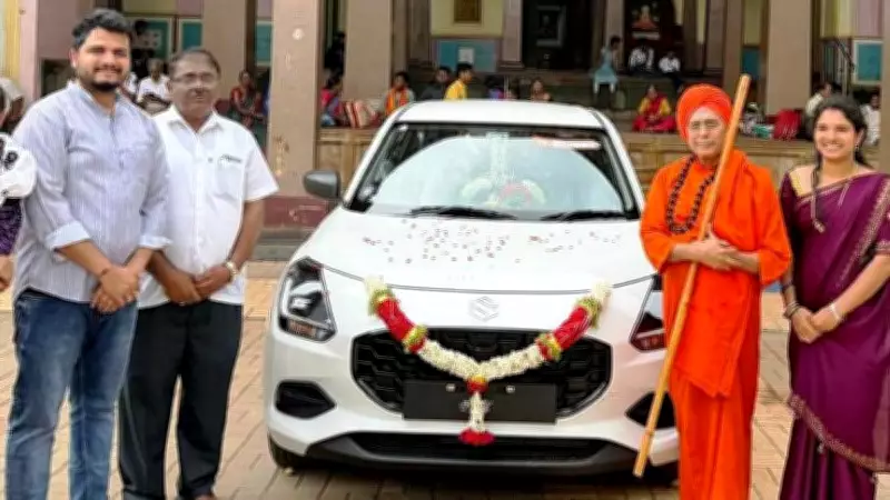 Alumnus Gifts Car to Teacher in Gratitude in Karnataka's Hangal