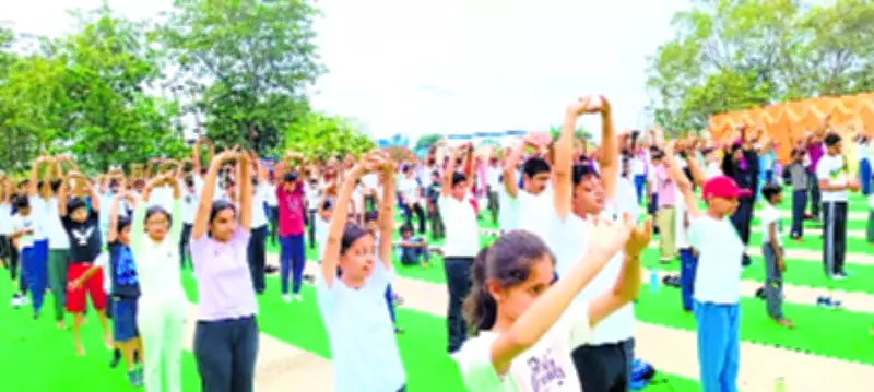 Ambala Students Shine at International Yoga Day Celebrations