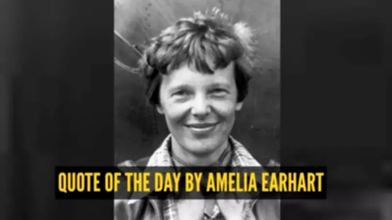 Amelia Earhart's Quote on Action and Tenacity Inspires Children