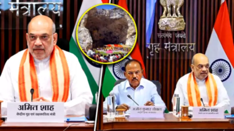 Amit Shah Reviews Amarnath Yatra Security, Multi-Agency Plan in Place