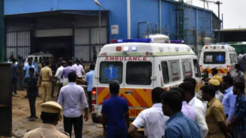 Ammonia Gas Leak at Chennai Seafood Factory Kills 2, Hospitalises 40+