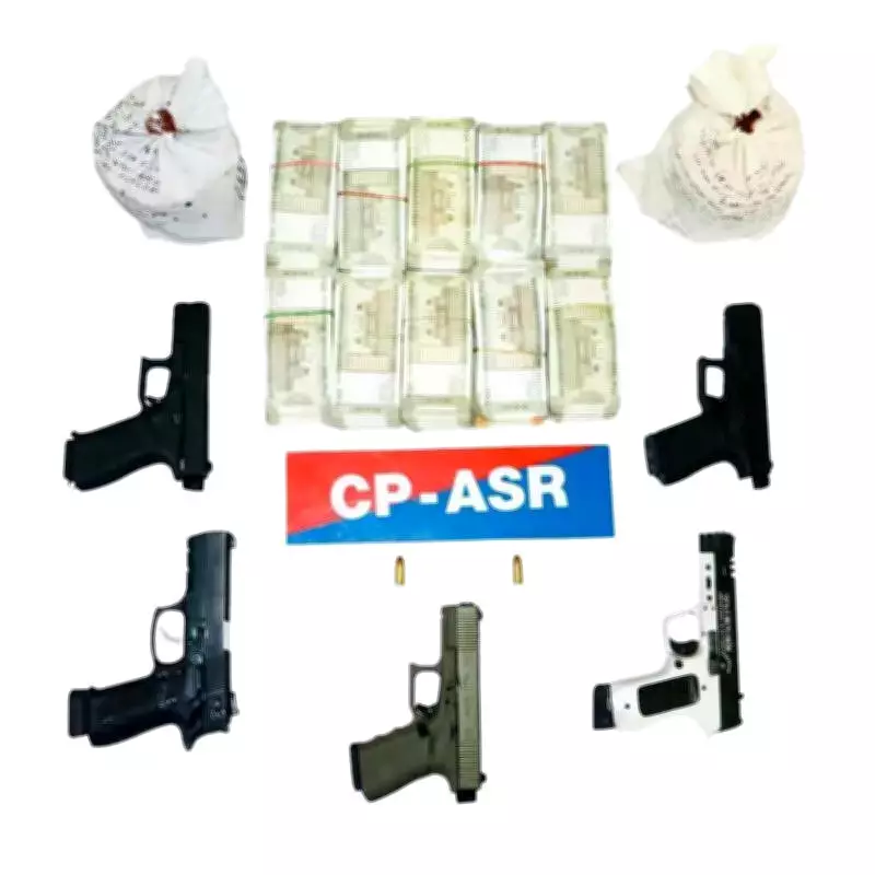 Amritsar Police Busts Cross-Border Arms, Drug, and Hawala Network