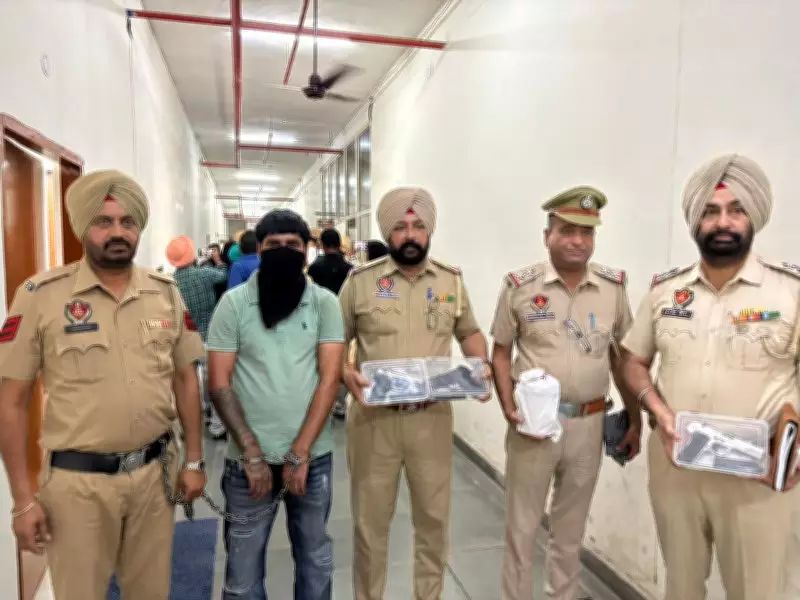 Amritsar Rural Police Arrest 4, Seize 10 Pakistan-Made Pistols in Major Crackdown