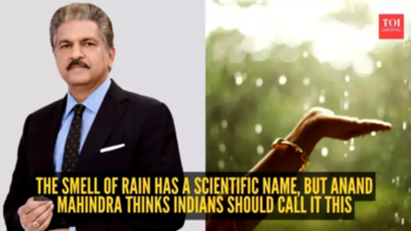 Anand Mahindra's 'Dil Ka Chor' Name for Rain Scent Goes Viral