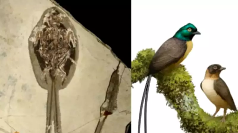 Ancient Bird Plumadraco bankoorum Reveals Unusually Long Tail Feathers