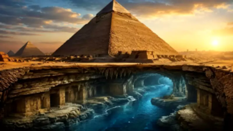 Ancient Nile branch near Giza pyramids found, solving stone transport puzzle