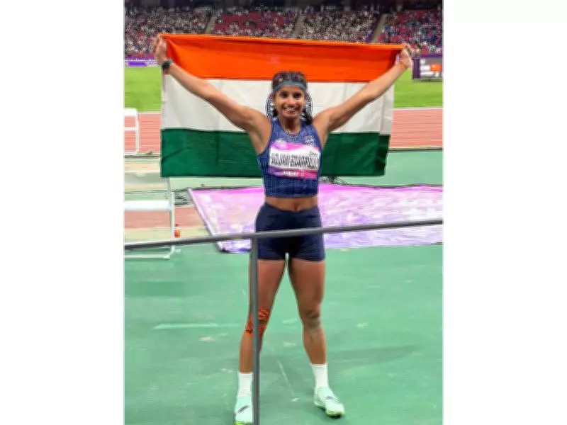 Ancy Sojan dedicates historic long-jump national record gold to father