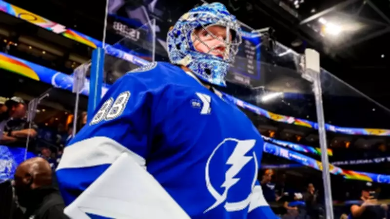 Andrei Vasilevskiy Dominates NHL Goalies to Win Second Vezina Trophy