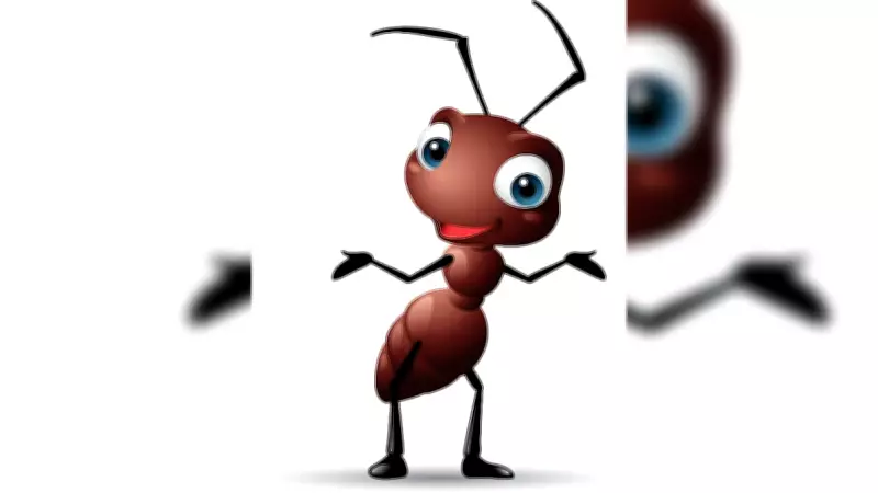 Andy the Adventurous Ant Escapes Flyswatter in Kitchen Tale