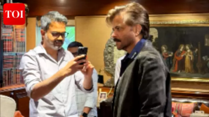 Anil Kapoor Wishes Prashanth Neel with BTS Photo from Dragon Sets