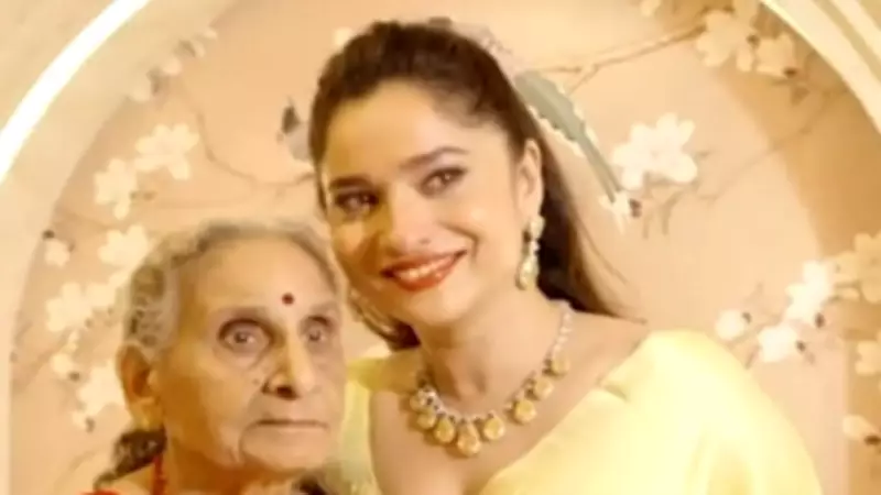 Ankita Lokhande Emotional as She Celebrates Grandmother's 84th Birthday
