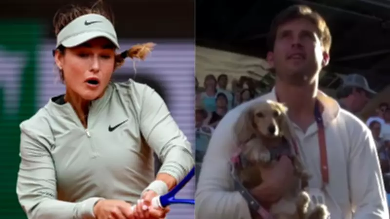 Anna Kalinskaya's Dog Barking Disrupts French Open Match, Boyfriend Removes Pet