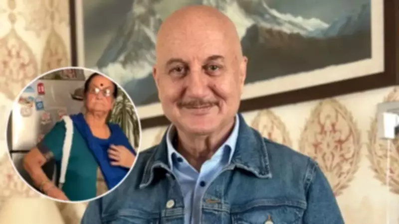Anupam Kher's Viral Post About His Mother's Ramp Walk Melts Hearts Online