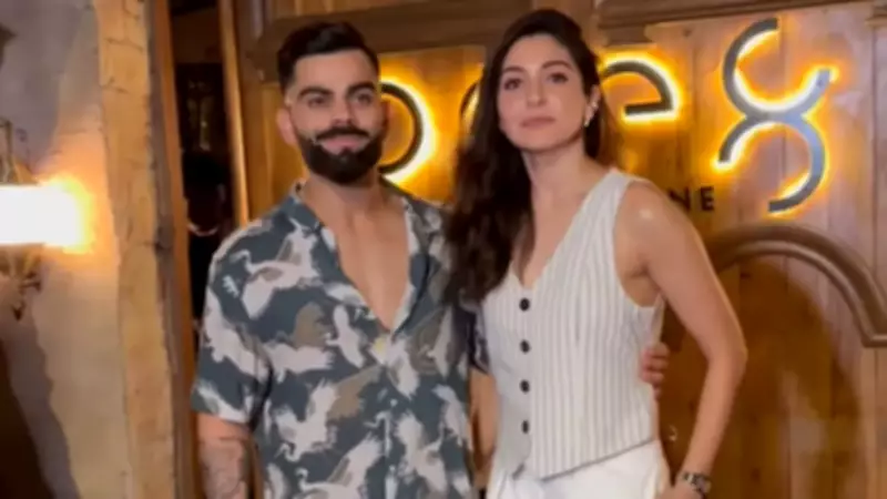 Anushka Sharma and Virat Kohli Enjoy a Dinner Date in Bandra