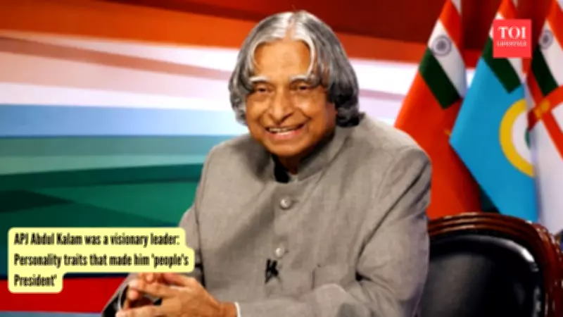 APJ Abdul Kalam: The People's President and Visionary Leader
