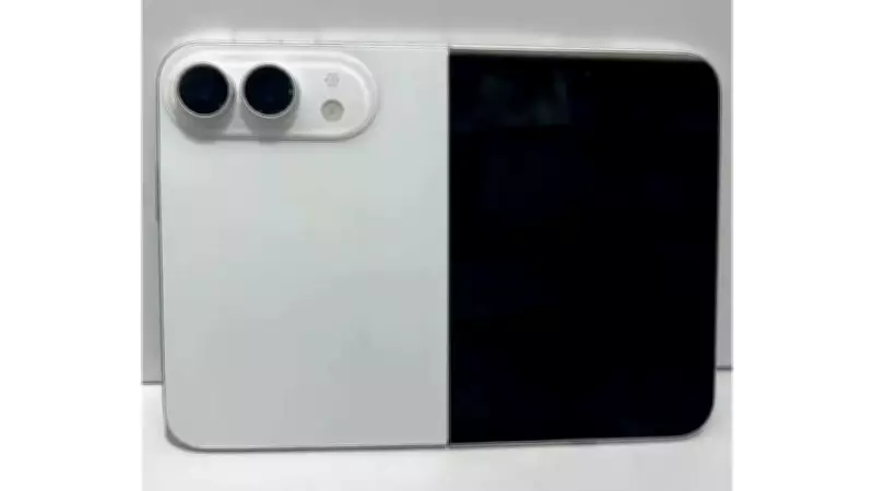 Apple iPhone Fold Dummy Units Leak Reveal Design, Crease, and Specs