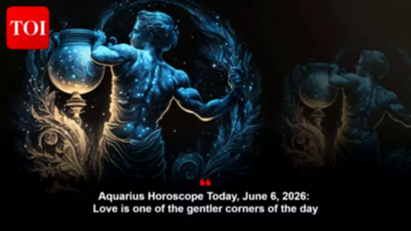 Aquarius Horoscope: Patience and Caution Advised for June 6, 2026