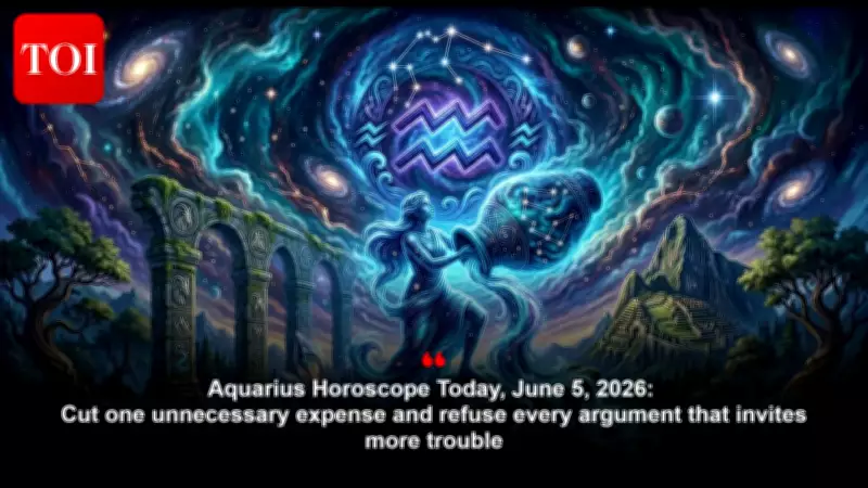 Aquarius Horoscope: Restraint Needed in Spending and Arguments Today