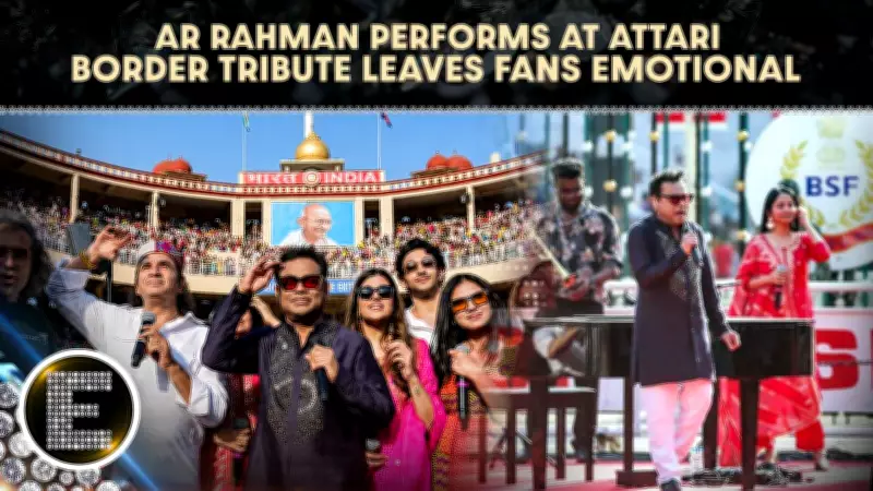 AR Rahman's Attari Border Debut: Main Vaapas Aaunga Tribute to BSF Bravehearts