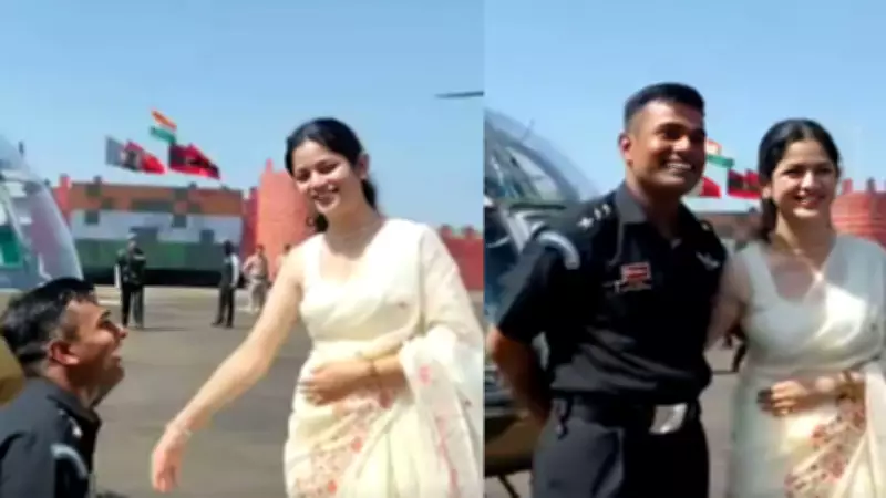 Army Captain's Viral Proposal Sparks Scrutiny Over Military Protocol Breach
