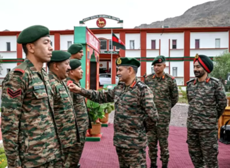 Army Chief General Upendra Dwivedi Reviews Ladakh Troops' Readiness