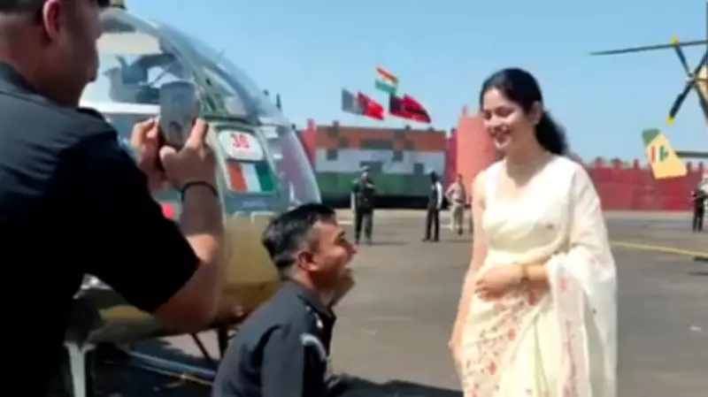 Army Officer Proposes to Partner at Passing Out Parade in Nashik